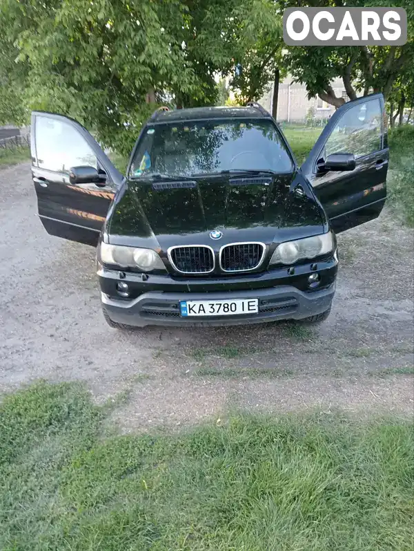 Позашляховик / Кросовер BMW X5 2003 3 л. Автомат обл. Київська, Бориспіль - Фото 1/13