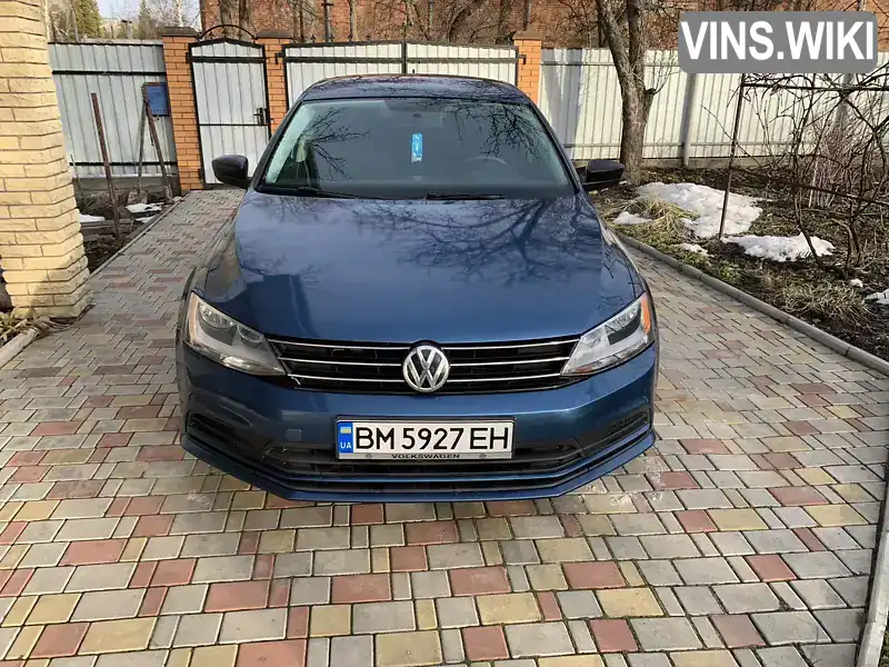 Седан Volkswagen Jetta 2015 1.8 л. Автомат обл. Сумская, Сумы - Фото 1/4