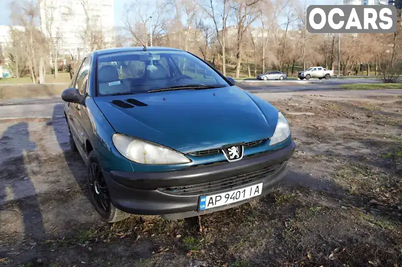 Хетчбек Peugeot 206 2001 1.12 л. Ручна / Механіка обл. Запорізька, Запоріжжя - Фото 1/21