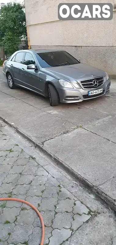 Седан Mercedes-Benz E-Class 2012 2.14 л. Автомат обл. Закарпатська, Ужгород - Фото 1/21