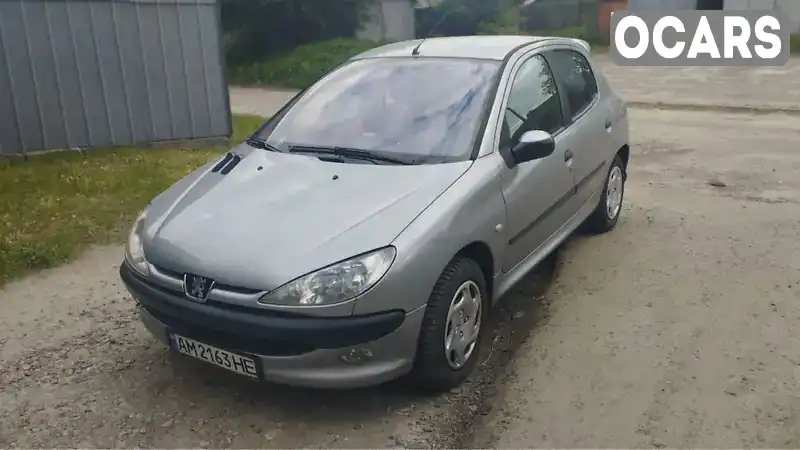 Хэтчбек Peugeot 206 2002 1.4 л. Автомат обл. Житомирская, Житомир - Фото 1/11