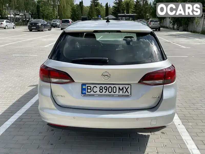 W0VBD8EJ9J8014226 Opel Astra 2017 Универсал 1.6 л. Фото 7