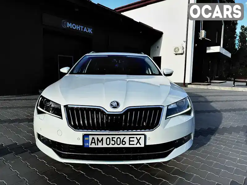 Універсал Skoda Superb 2017 1.6 л. Автомат обл. Житомирська, Звягель - Фото 1/13