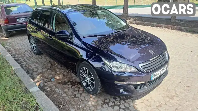 Универсал Peugeot 308 2015 1.56 л. Ручная / Механика обл. Кировоградская, Кропивницкий (Кировоград) - Фото 1/18