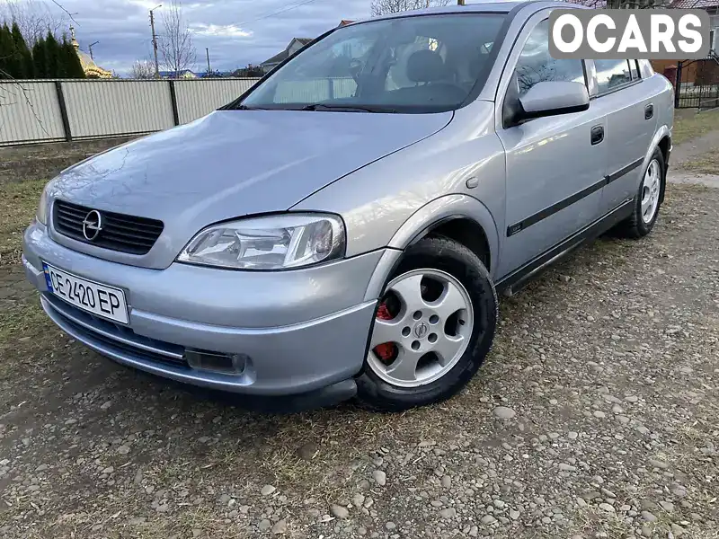 Хетчбек Opel Astra 2001 2 л. Ручна / Механіка обл. Івано-Франківська, Снятин - Фото 1/21