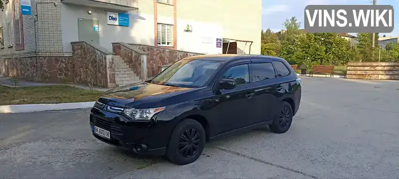 Позашляховик / Кросовер Mitsubishi Outlander 2013 2.38 л. Варіатор обл. Рівненська, Вараш (Кузнецовськ) - Фото 1/21