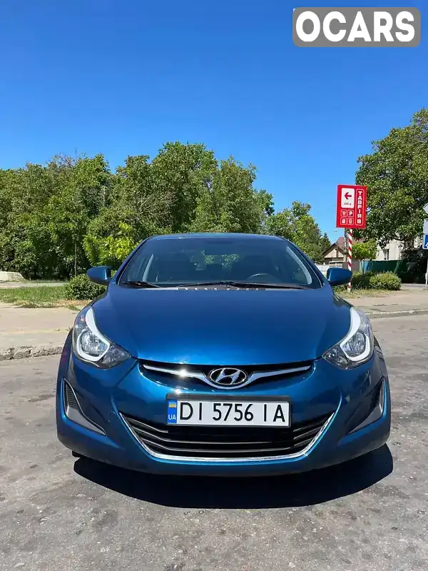 KMHDH4AE5EU211914 Hyundai Elantra 2014 Седан 1.8 л. Фото 2