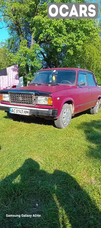 Седан ВАЗ / Lada 2107 2003 1.57 л. Ручна / Механіка обл. Волинська, Володимир-Волинський - Фото 1/9