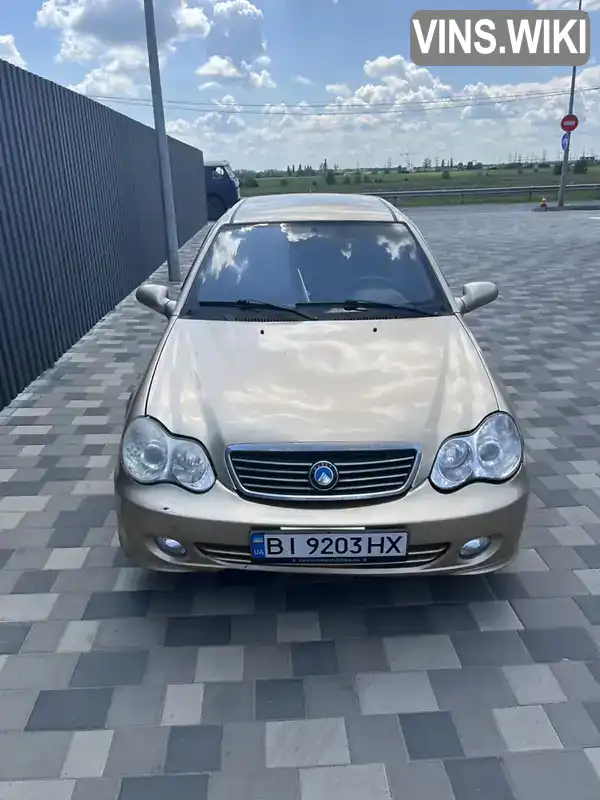 Седан Geely CK-2 2011 1.5 л. Ручная / Механика обл. Полтавская, Полтава - Фото 1/11