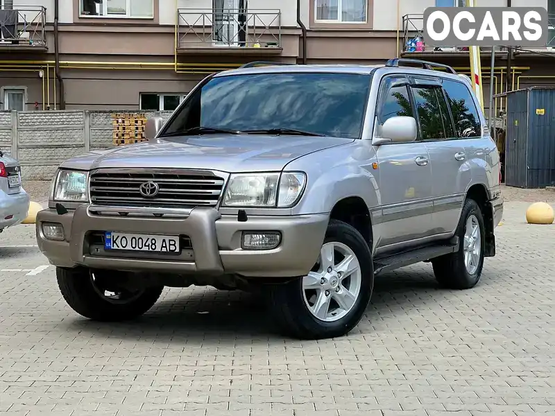 Внедорожник / Кроссовер Toyota Land Cruiser 2002 null_content л. Автомат обл. Закарпатская, Ужгород - Фото 1/21