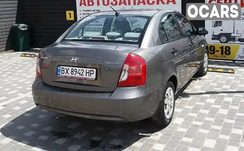 Седан Hyundai Accent 2008 1.4 л. Ручна / Механіка обл. Хмельницька, Шепетівка - Фото 1/21