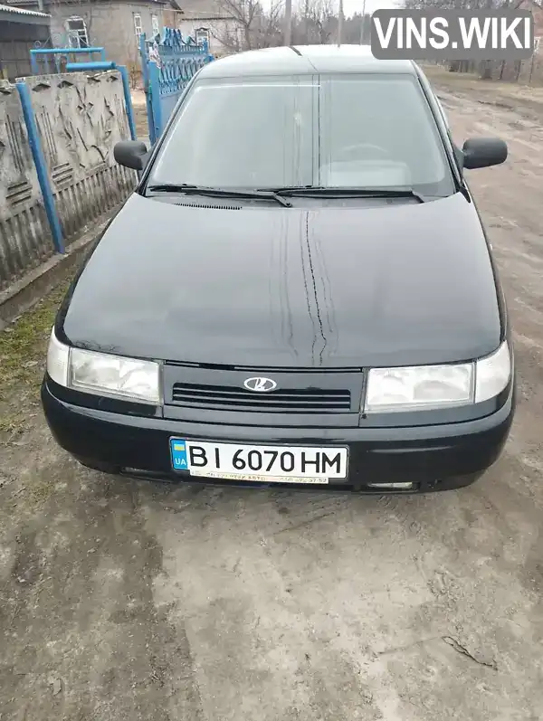 Седан ВАЗ / Lada 2110 2007 1.6 л. Ручна / Механіка обл. Полтавська, Лохвиця - Фото 1/18