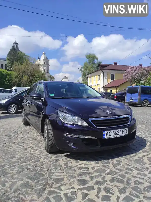 Універсал Peugeot 308 2015 1.56 л. Ручна / Механіка обл. Волинська, Луцьк - Фото 1/21