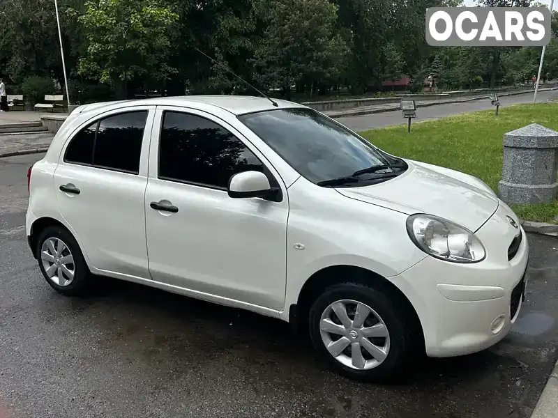 Хетчбек Nissan Micra 2013 1.2 л. Автомат обл. Полтавська, Полтава - Фото 1/14