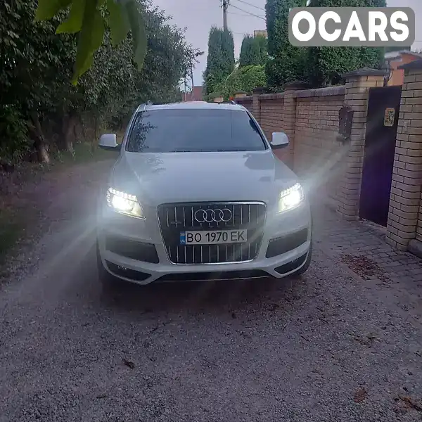 Позашляховик / Кросовер Audi Q7 2015 2.97 л. Автомат обл. Тернопільська, Чортків - Фото 1/17