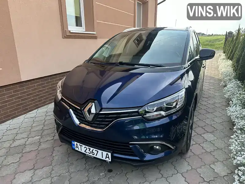 Мінівен Renault Grand Scenic 2017 1.5 л. Автомат обл. Івано-Франківська, Тлумач - Фото 1/21