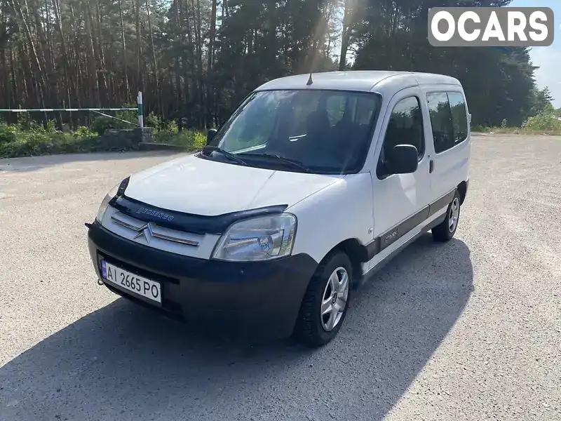 Мінівен Citroen Berlingo 2007 1.4 л. Ручна / Механіка обл. Київська, Рокитне - Фото 1/21