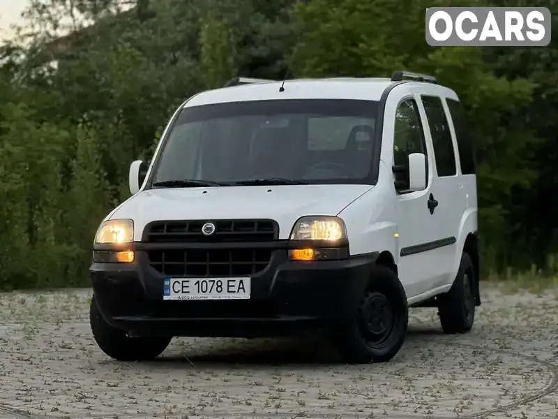 Мінівен Fiat Doblo 2005 1.91 л. Ручна / Механіка обл. Чернівецька, Чернівці - Фото 1/21