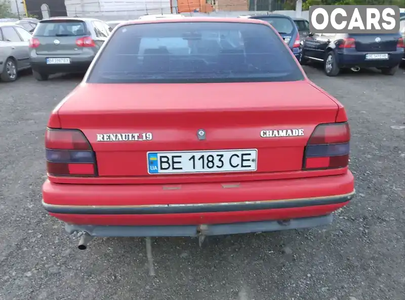 VF1L5320506650669 Renault 19 1991 Седан 1.4 л. Фото 2