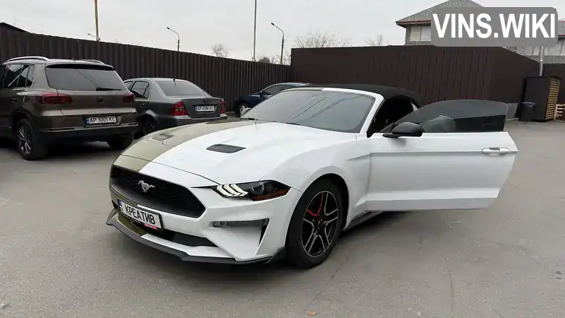 Кабріолет Ford Mustang 2019 2.3 л. Автомат обл. Київська, Київ - Фото 1/21