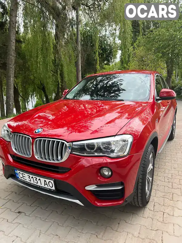 Позашляховик / Кросовер BMW X4 2016 2 л. Автомат обл. Чернівецька, Чернівці - Фото 1/12