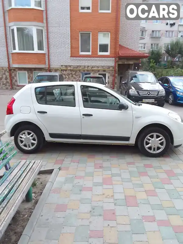 Хетчбек Dacia Sandero 2010 null_content л. Ручна / Механіка обл. Тернопільська, Тернопіль - Фото 1/10