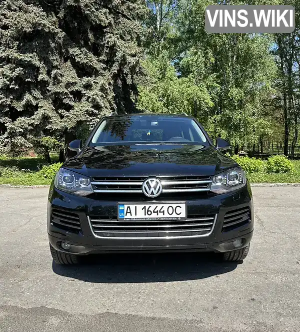 Позашляховик / Кросовер Volkswagen Touareg 2013 3 л. Автомат обл. Київська, Бровари - Фото 1/7