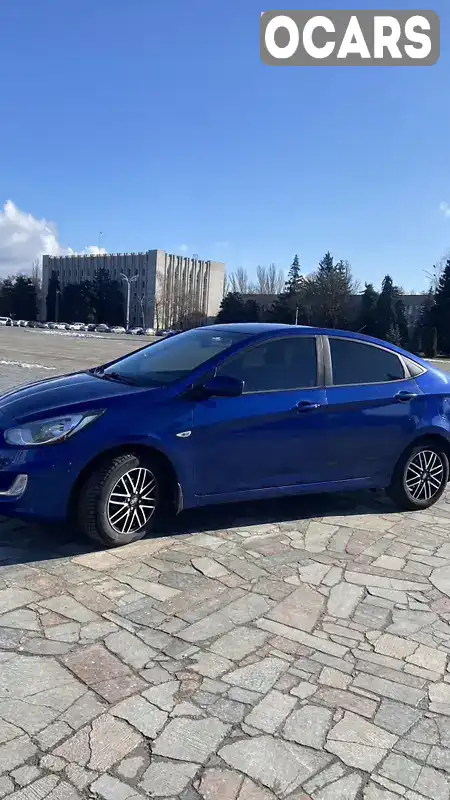 Седан Hyundai Accent 2012 1.4 л. Автомат обл. Полтавська, Кременчук - Фото 1/14