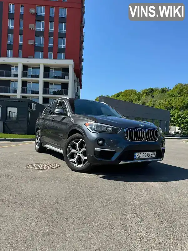 Позашляховик / Кросовер BMW X1 2016 2 л. Автомат обл. Київська, Київ - Фото 1/19