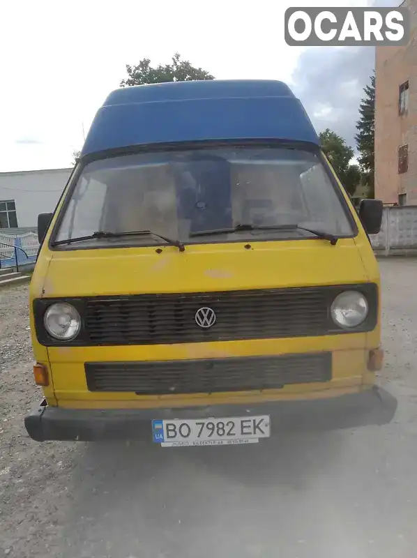 WV2ZZZ25ZLH103913 Volkswagen Transporter 1990 Минивэн 1.6 л. Фото 1