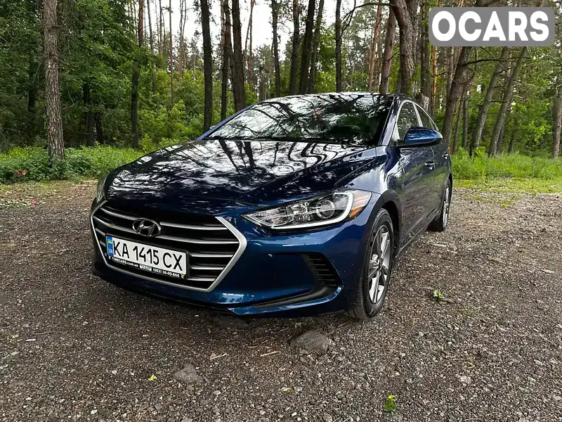 Седан Hyundai Elantra 2018 2 л. Автомат обл. Київська, Бровари - Фото 1/16