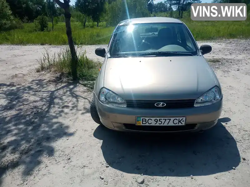 Седан ВАЗ / Lada 1118 Калина 2006 1.6 л. Ручна / Механіка обл. Львівська, Новояворівськ - Фото 1/8