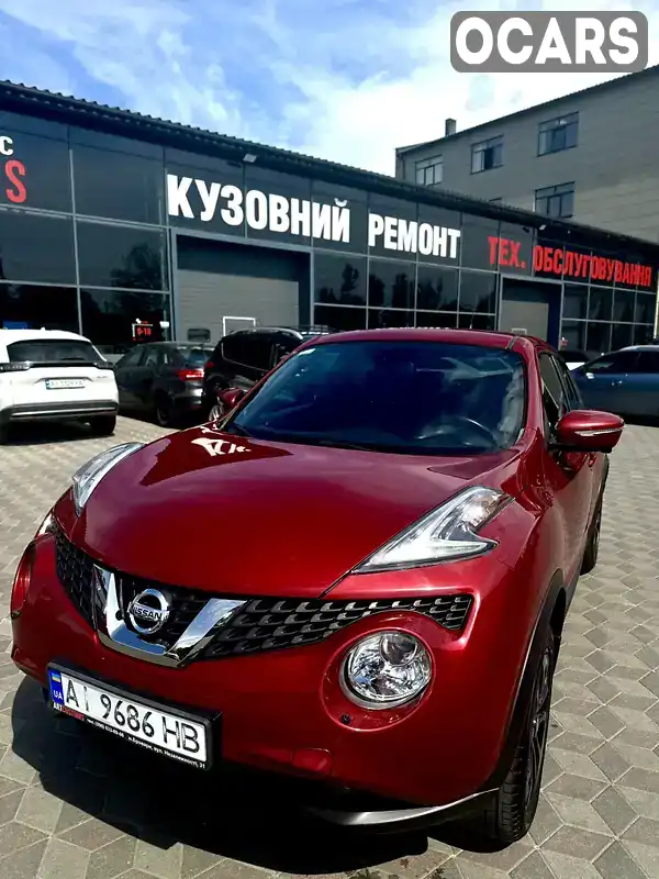 Позашляховик / Кросовер Nissan Juke 2017 1.62 л. Варіатор обл. Київська, Бровари - Фото 1/21