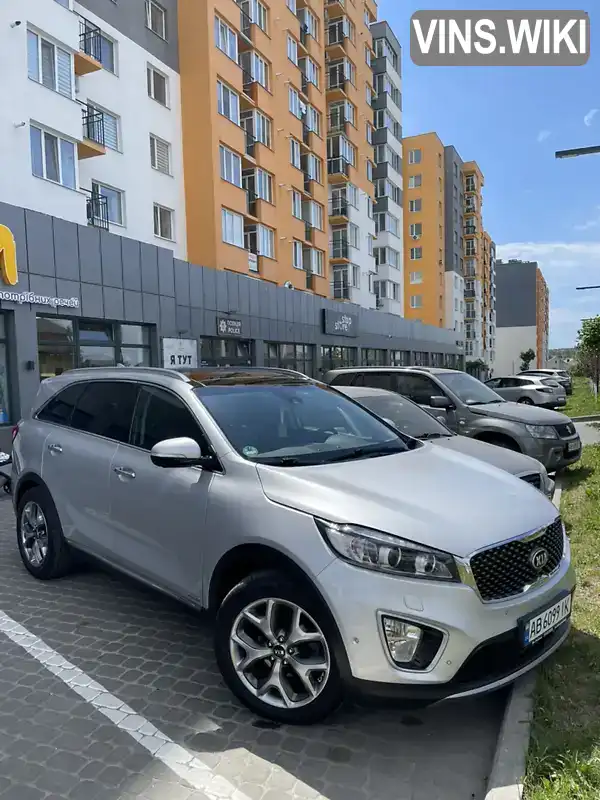 Позашляховик / Кросовер Kia Sorento 2015 2.2 л. Автомат обл. Вінницька, Вінниця - Фото 1/16