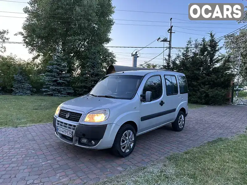 Мінівен Fiat Doblo 2009 1.91 л. Ручна / Механіка обл. Київська, Київ - Фото 1/21