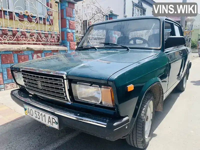 Седан ВАЗ / Lada 2107 2008 1.45 л. Ручна / Механіка обл. Закарпатська, Ужгород - Фото 1/6