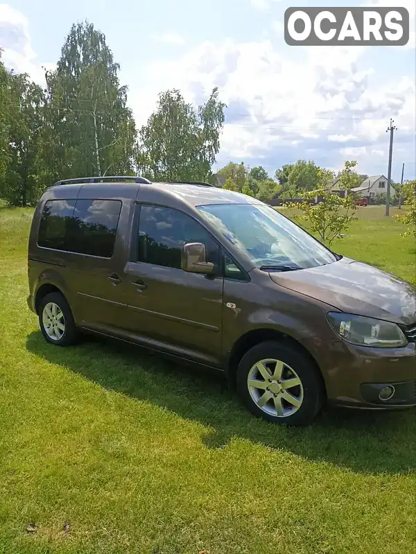 Мінівен Volkswagen Caddy 2010 1.6 л. Ручна / Механіка обл. Полтавська, Лохвиця - Фото 1/16