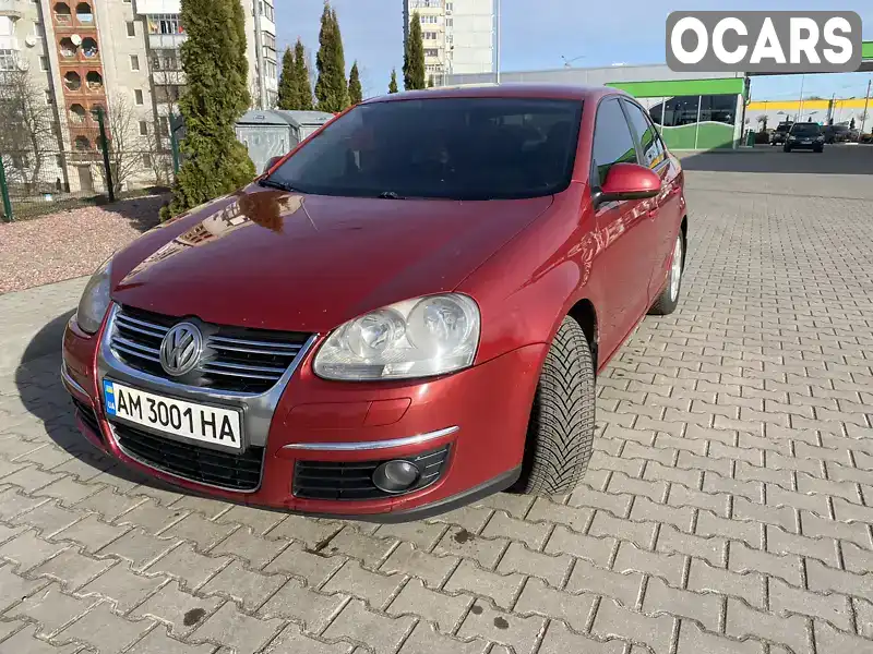 Седан Volkswagen Jetta 2008 1.9 л. Ручна / Механіка обл. Житомирська, Житомир - Фото 1/21