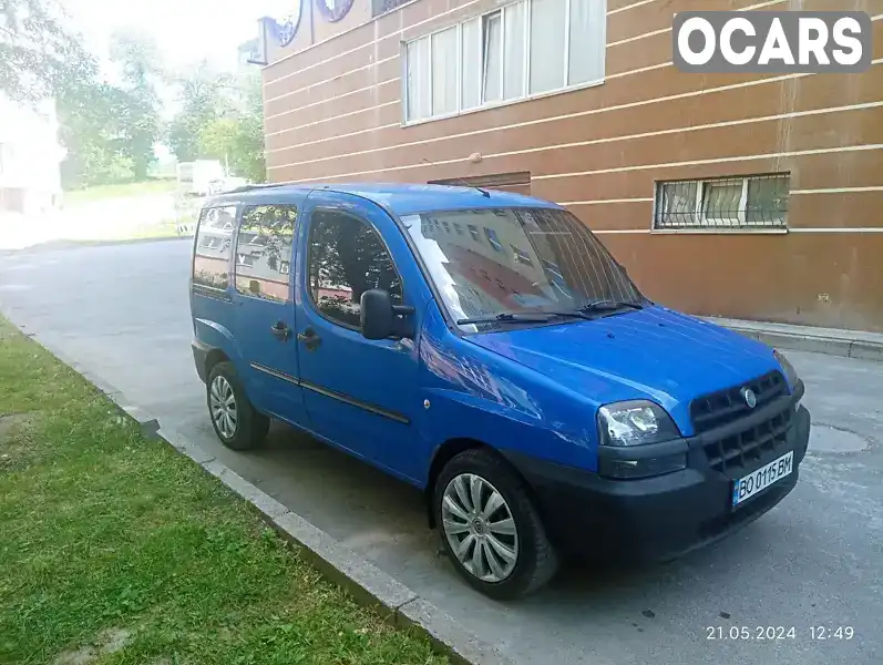 Минивэн Fiat Doblo 2005 1.25 л. Ручная / Механика обл. Тернопольская, Тернополь - Фото 1/13