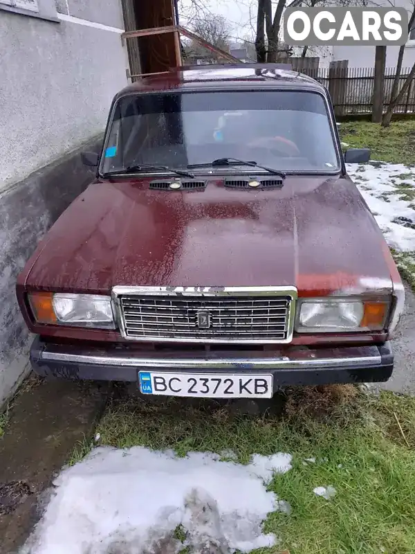 Седан ВАЗ / Lada 2107 2005 1.5 л. Ручна / Механіка обл. Львівська, Ходорів - Фото 1/9