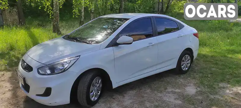 Седан Hyundai Accent 2018 1.37 л. Ручна / Механіка обл. Київська, Ірпінь - Фото 1/19