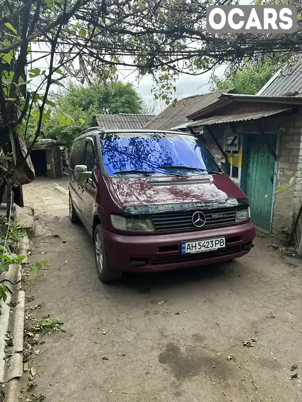 Мінівен Mercedes-Benz Vito 2001 2.2 л. Ручна / Механіка обл. Донецька, Слов'янськ - Фото 1/7