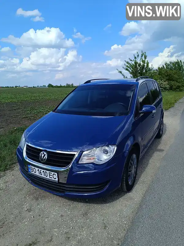 Мінівен Volkswagen Touran 2007 1.4 л. Ручна / Механіка обл. Тернопільська, Ланівці - Фото 1/14