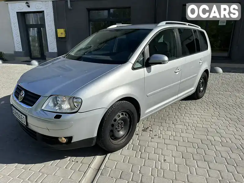 Мінівен Volkswagen Touran 2005 1.98 л. Ручна / Механіка обл. Тернопільська, Бучач - Фото 1/16