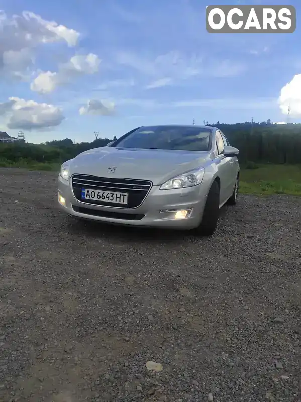 Седан Peugeot 508 2012 2 л. Робот обл. Закарпатська, Воловець - Фото 1/12