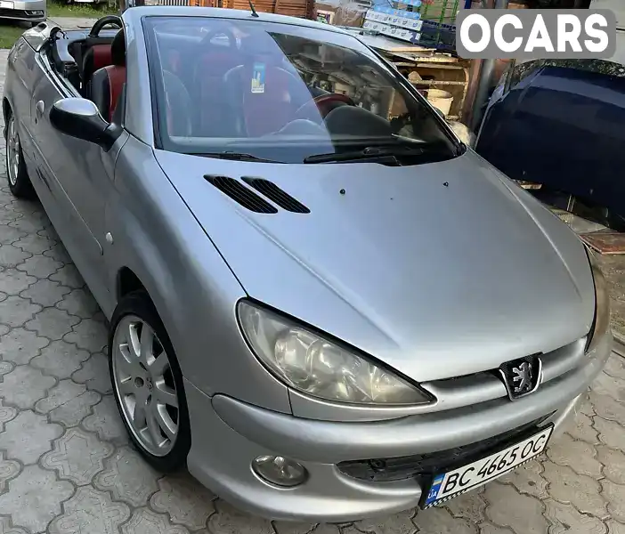 Кабріолет Peugeot 206 2001 2 л. Ручна / Механіка обл. Львівська, Львів - Фото 1/18