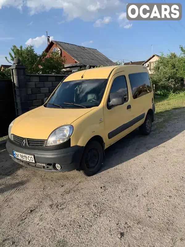 Мінівен Renault Kangoo 2008 1.46 л. Ручна / Механіка обл. Рівненська, Сарни - Фото 1/13