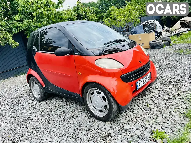 Купе Smart Fortwo 2001 0.56 л. Варіатор обл. Івано-Франківська, Івано-Франківськ - Фото 1/17