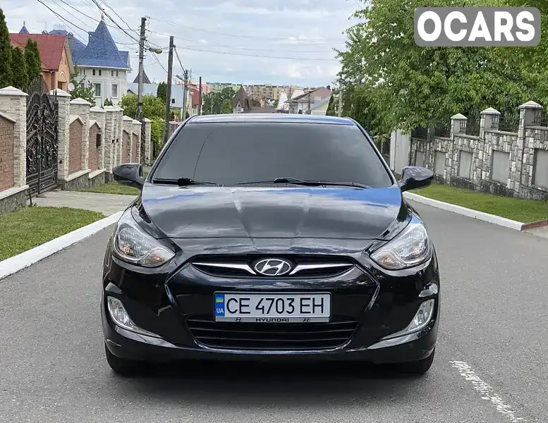 Седан Hyundai Accent 2012 1.4 л. Автомат обл. Чернівецька, Чернівці - Фото 1/14