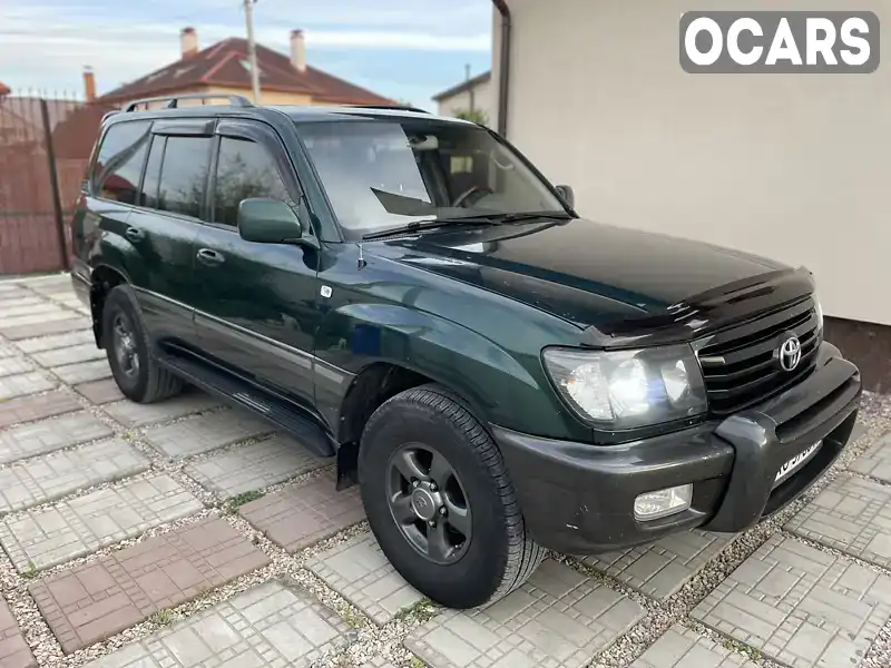 Позашляховик / Кросовер Toyota Land Cruiser 1998 4.66 л. Автомат обл. Закарпатська, Ужгород - Фото 1/21